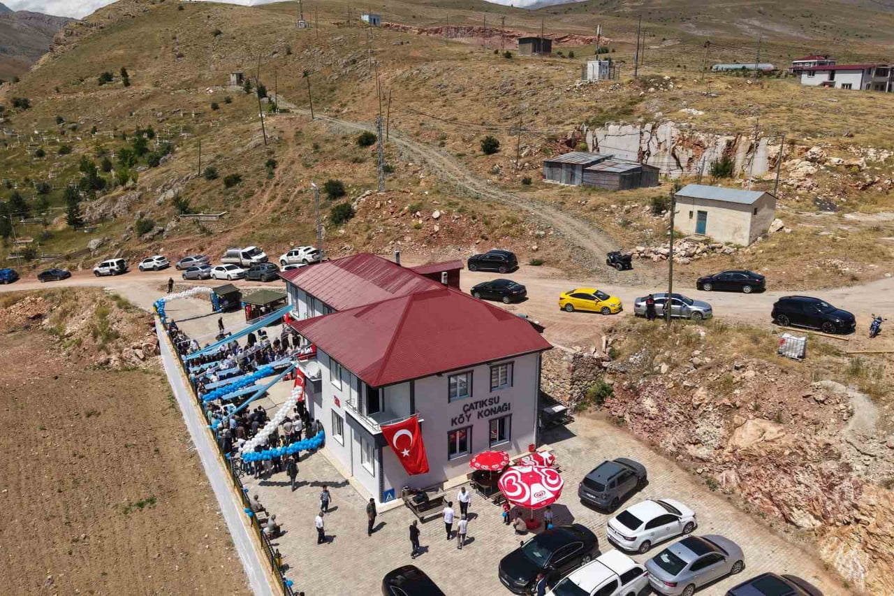 ÇATIKSU KÖY KONAĞI HİZMETE AÇILDI
