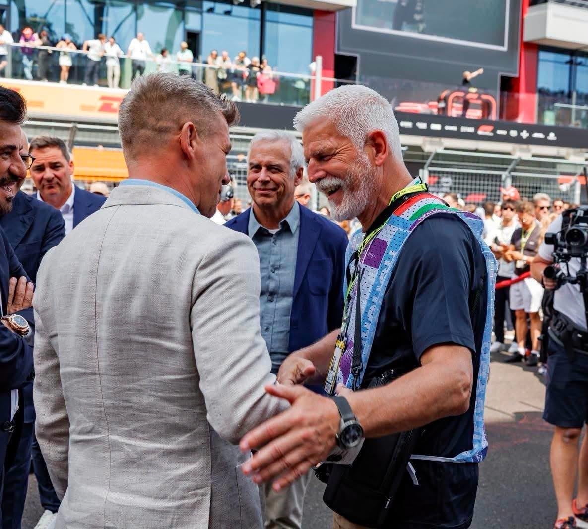 ÇEKYA CUMHURBAŞKANI PETR PAVEL, HAFTA SONU YAPILAN FORMULA 1 MACARİSTAN GRAND PRİX'İNİ RESMİ FOTO...