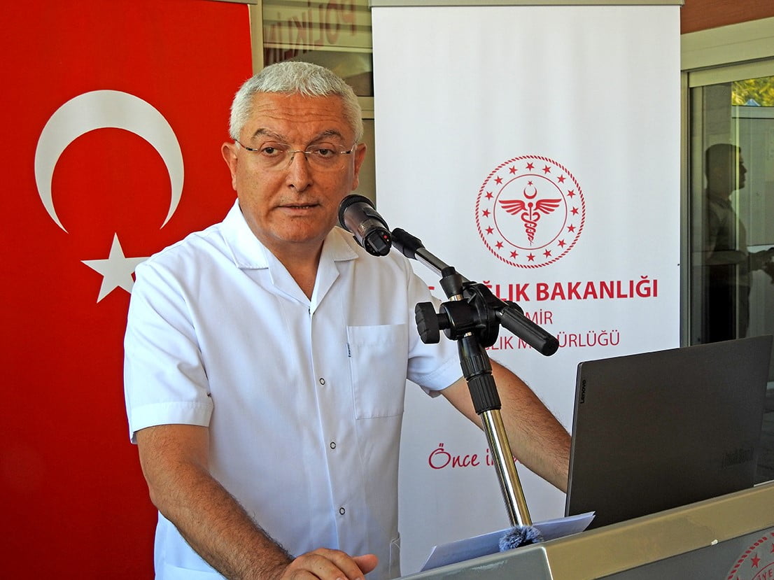 ÇEŞME ALPER ÇİZGENAKAT DEVLET HASTANESİ BAŞHEKİMİ UZM. DR. CİHAN ASLAN