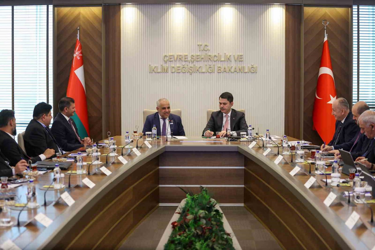 ÇEVRE, ŞEHİRCİLİK VE İKLİM DEĞİŞİKLİĞİ BAKANI MURAT KURUM, UMMAN SULTANLIĞI İSKAN VE ŞEHİRCİLİK...