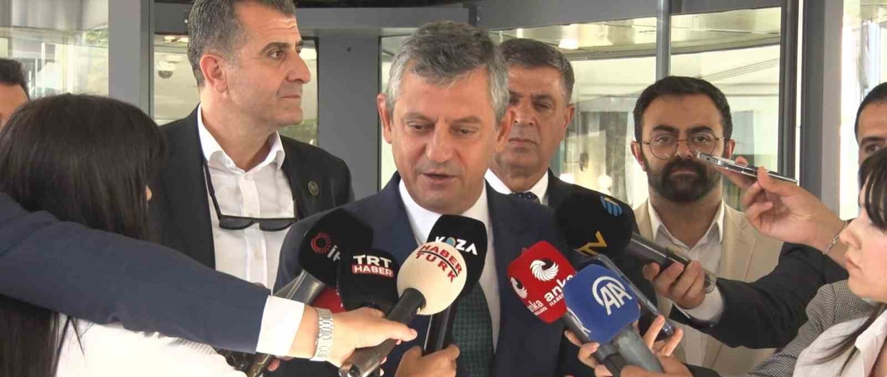 CHP GRUP BAŞKANI ÖZGÜR ÖZEL, "PARTİNİN SİYASİ KURULUŞUNU MİLLETİMİZLE BİRLİKTE AĞUSTOS-EYLÜL...
