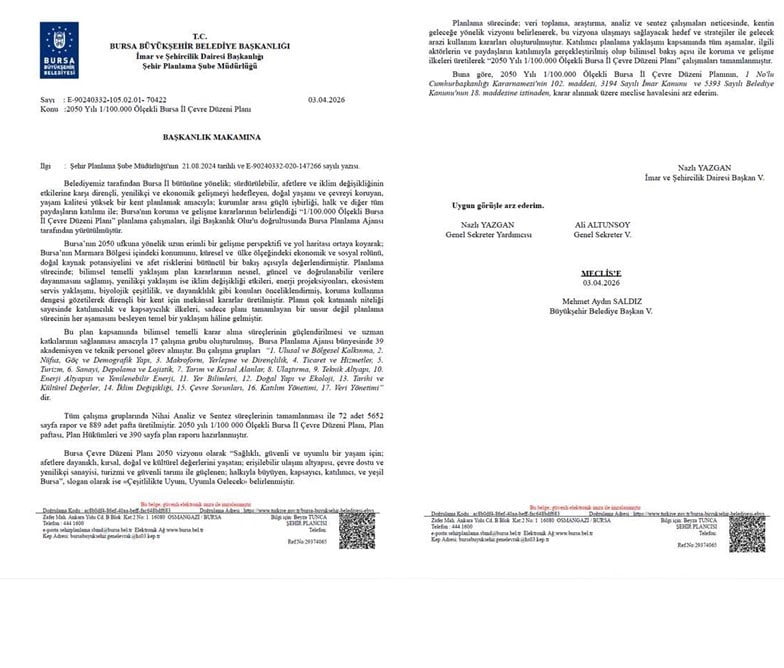 CHP’Lİ BÜYÜKŞEHİR BELEDİYE MECLİS ÜYESİ MEHMET AYDIN SALDIZ İSE BURSA BÜYÜKŞEHİR BELEDİYE...