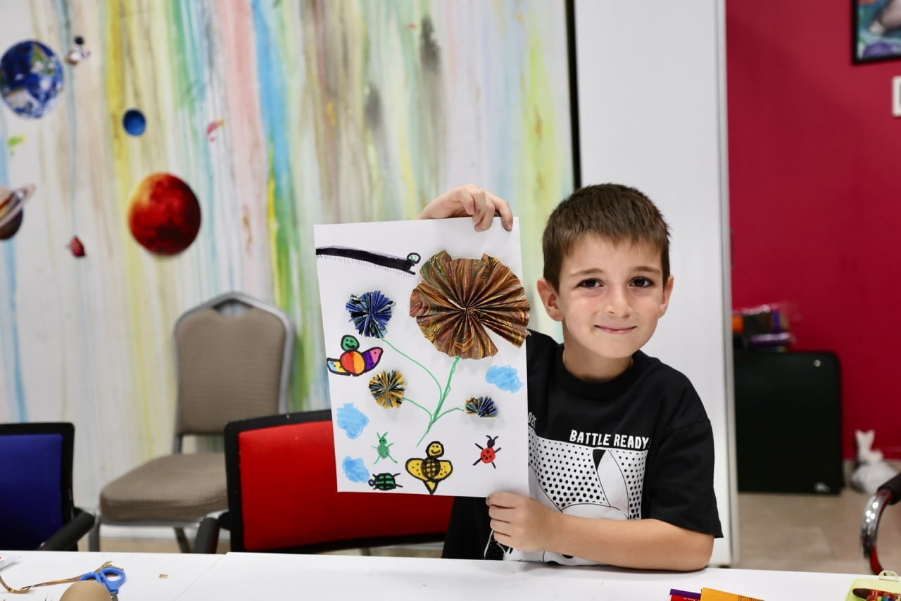 ÇOCUKLARIN SANAT YOLUYLA FİKİRLERİNİ GELİŞTİRMEK VE ONLARA ESTETİK BAKIŞ AÇISI KAZANDIRMAK...