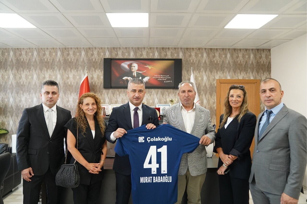 ÇOLAKOĞLU METALURJİ SPOR KULÜBÜ (ÇMSK) YÖNETİMİ PROTOKOL ZİYARETLERİ KAPSAMINDA DİLOVASI KAYMAKAMI...