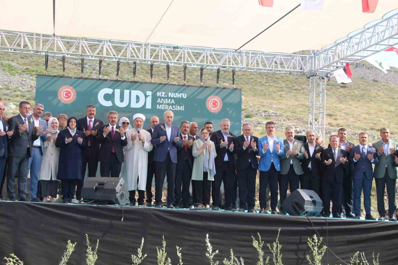 CUDİ DAĞI'NDA GELENEKSEL OLARAK DÜZENLENEN HZ. NUH'U (ALEYHİSSELAM) ANMA MERASİMİ, BU YIL DÖRDÜNCÜ...