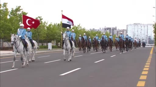 Cumhurbaşkanı Erdoğan, Irak Başbakanı Ali Zeydi’yi törenle karşıladı