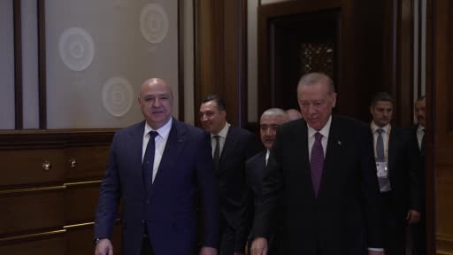 Cumhurbaşkanı Erdoğan, Lübnan Cumhurbaşkanı Avn’ı ile görüştü
