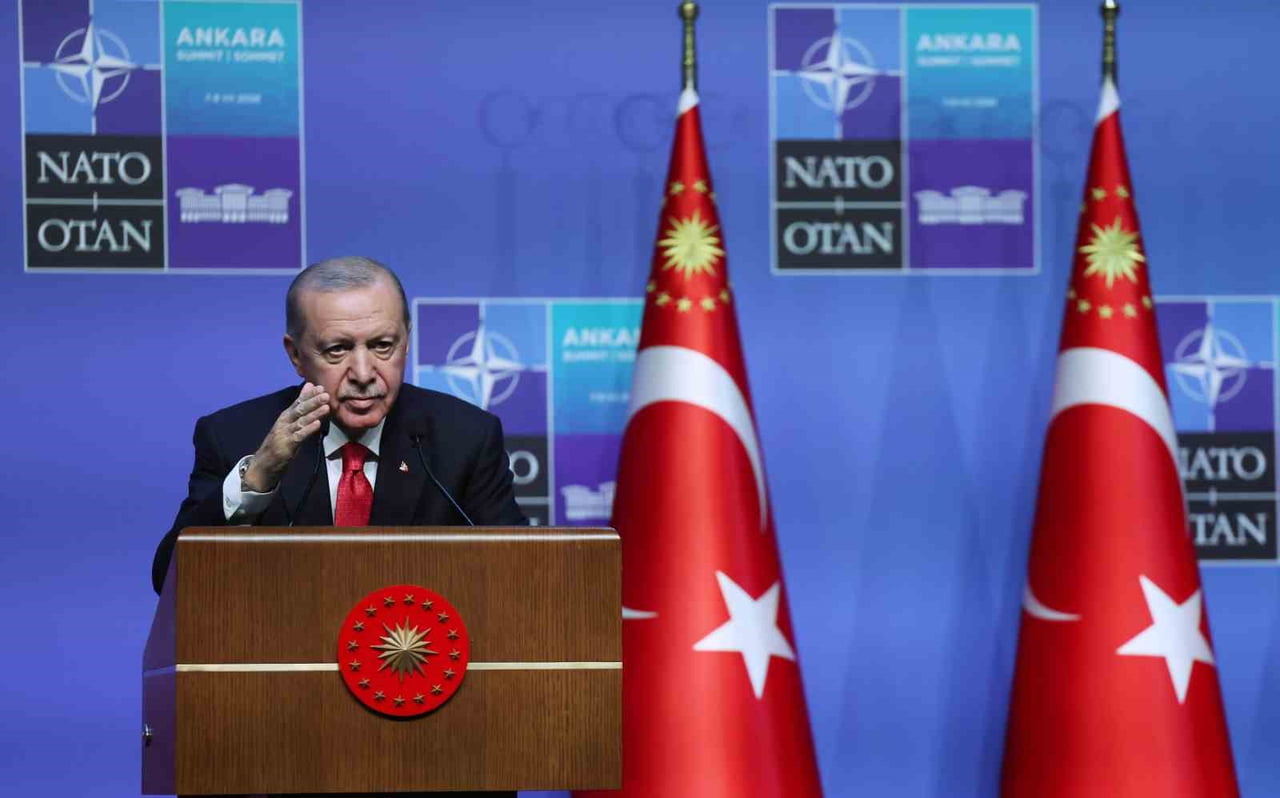 CUMHURBAŞKANI ERDOĞAN, TÜRKİYE'NİN ÖNCELİKLERİ İLE BÖLGESEL VE KÜRESEL GELİŞMELERE İLİŞKİN...