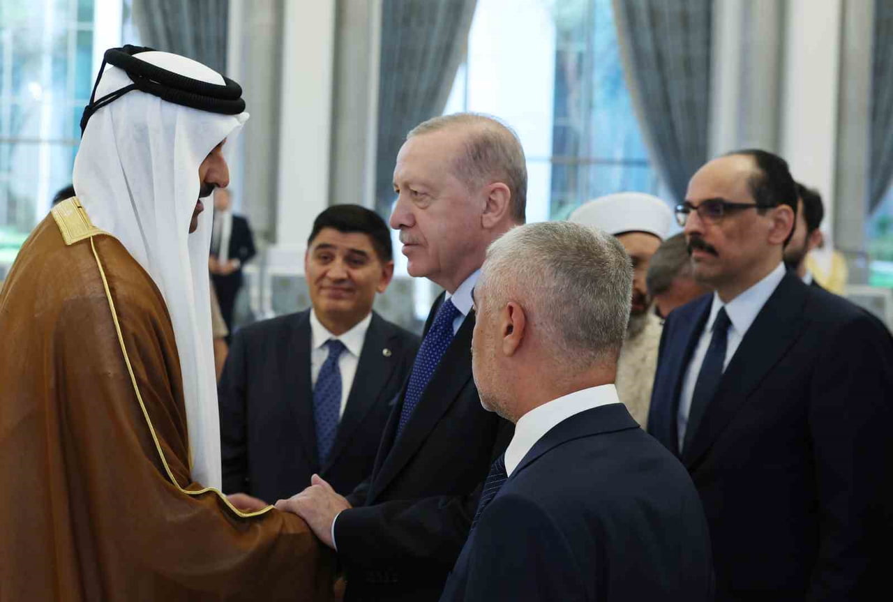 CUMHURBAŞKANI RECEP TAYYİP ERDOĞAN, ESKİ KATAR EMİRİ ŞEYH HAMAD BİN KHALİFA AL THANİ’NİN VEFATI...