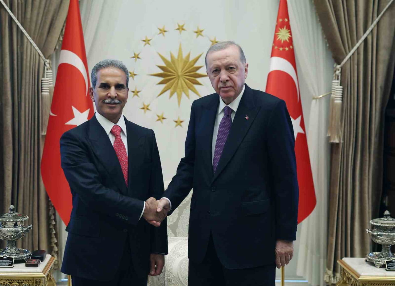 CUMHURBAŞKANI RECEP TAYYİP ERDOĞAN, IRAK YÜKSEK YARGI KONSEYİ BAŞKANI FAİK ZEYDAN'I KABUL...