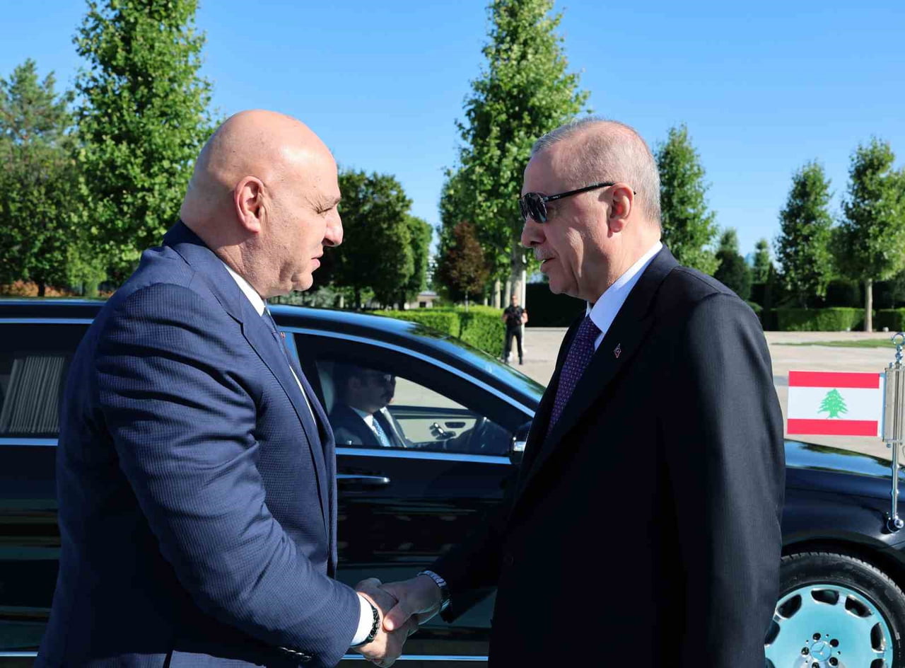 CUMHURBAŞKANI RECEP TAYYİP ERDOĞAN, LÜBNAN CUMHURBAŞKANI JOSEPH AVN’İ RESMİ TÖRENLE...
