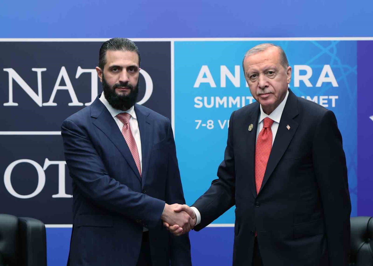 CUMHURBAŞKANI RECEP TAYYİP ERDOĞAN, SURİYE CUMHURBAŞKANI AHMED ŞARA İLE BİR ARAYA GELDİ....