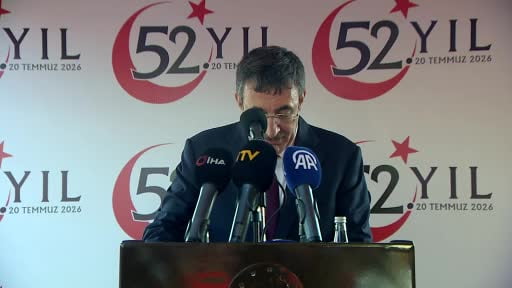Cumhurbaşkanı Yardımcısı Cevdet Yılmaz, Kuzey Kıbrıs Türk Cumhuriyeti’nde (KKTC) düzenlenen 20...