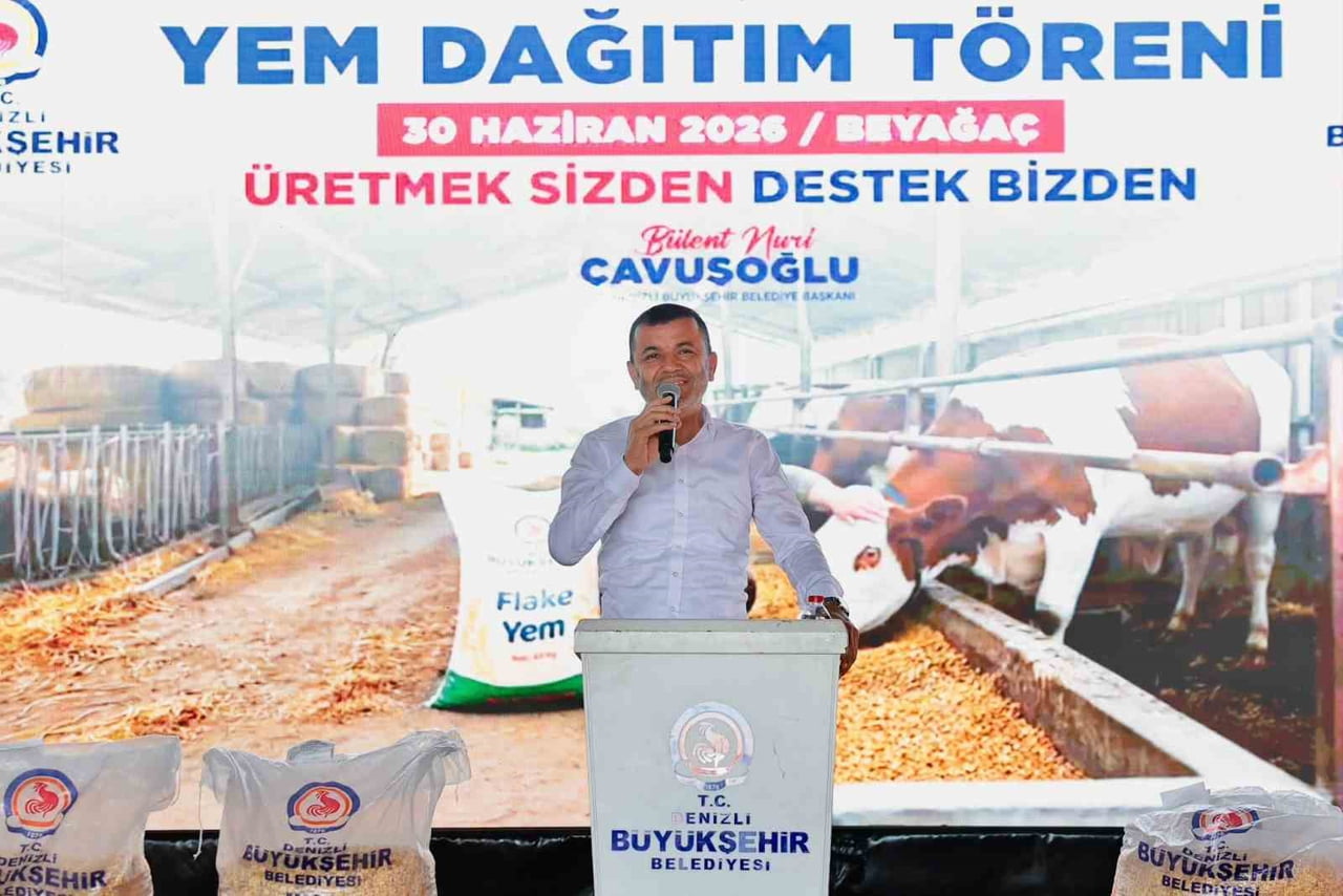 DENİZLİ BÜYÜKŞEHİR BELEDİYESİ İLE BEYAĞAÇ BELEDİYESİ İŞBİRLİĞİYLE BEYAĞAÇ’TA 374 YETİŞTİRİCİYE...
