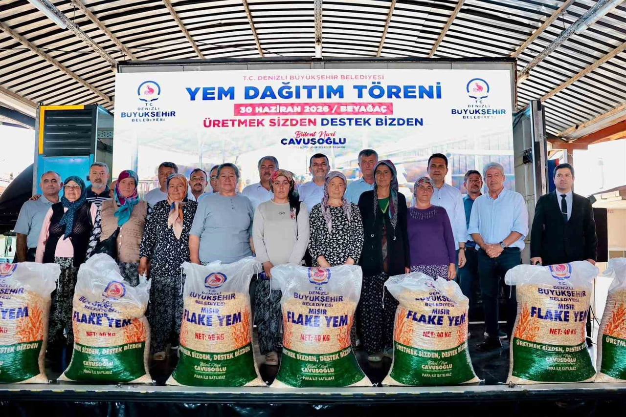 DENİZLİ BÜYÜKŞEHİR BELEDİYESİ İLE BEYAĞAÇ BELEDİYESİ İŞBİRLİĞİYLE BEYAĞAÇ’TA 374 YETİŞTİRİCİYE...