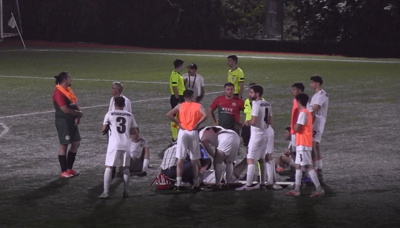 DENİZLİ’DE ATSIZ BIÇAK YATAĞANSPOR İLE HİSARSPOR ARASINDA OYNANAN 1. AMATÖR KÜME'YE YÜKSELME GRUBU...