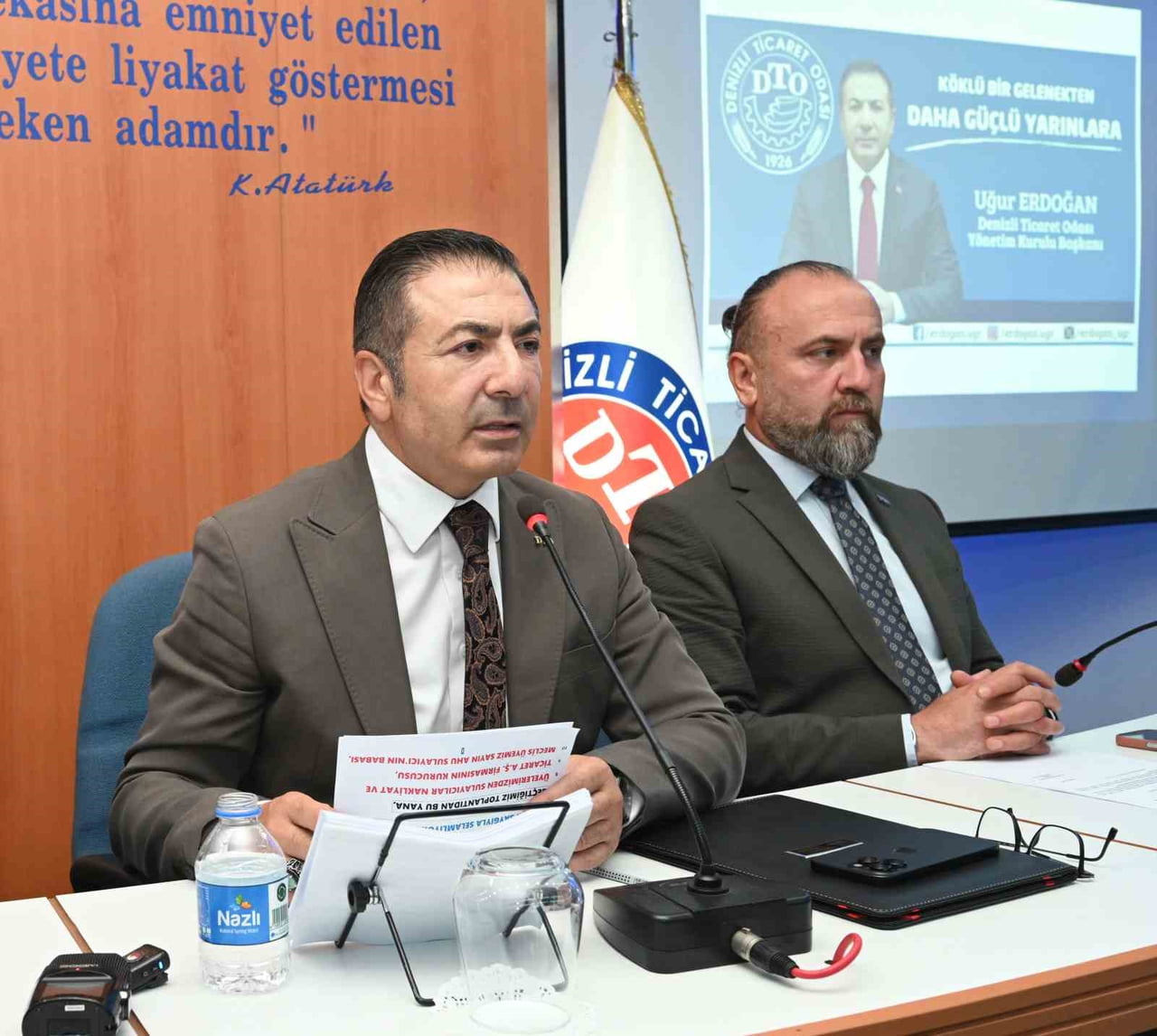 DENİZLİ TİCARET ODASI TEMMUZ AYI OLAĞAN MECLİS TOPLANTISINDA KONUŞAN DTO BAŞKANI UĞUR ERDOĞAN, "EN...