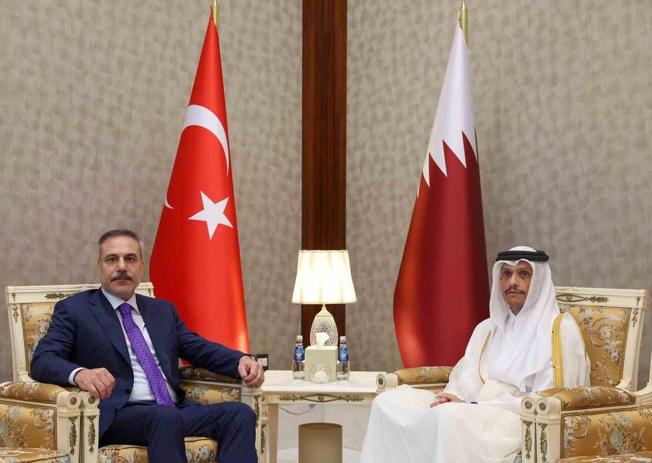 DIŞİŞLERİ BAKANI HAKAN FİDAN, DOHA’YA GERÇEKLEŞTİRDİĞİ RESMİ ZİYARET KAPSAMINDA KATAR BAŞBAKANI VE...