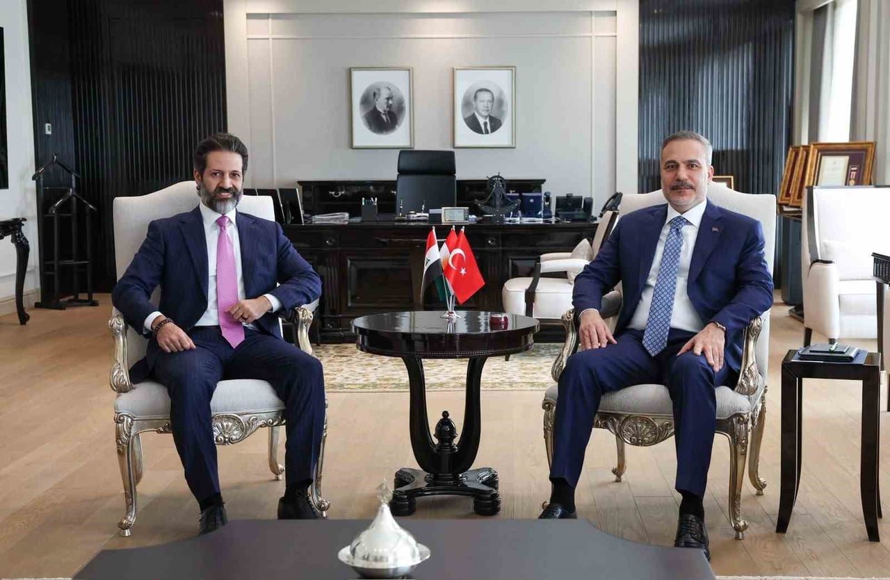 DIŞİŞLERİ BAKANI HAKAN FİDAN, IRAK KÜRT BÖLGESEL YÖNETİMİ (IKBY) BAŞBAKAN YARDIMCISI KUBAT...