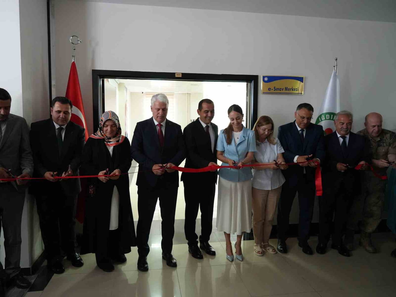 DOĞU ANADOLU BÖLGESİ'NİN İLK SİVİL HAVACILIK E-SINAV MERKEZİ, IĞDIR'DA AÇILDI