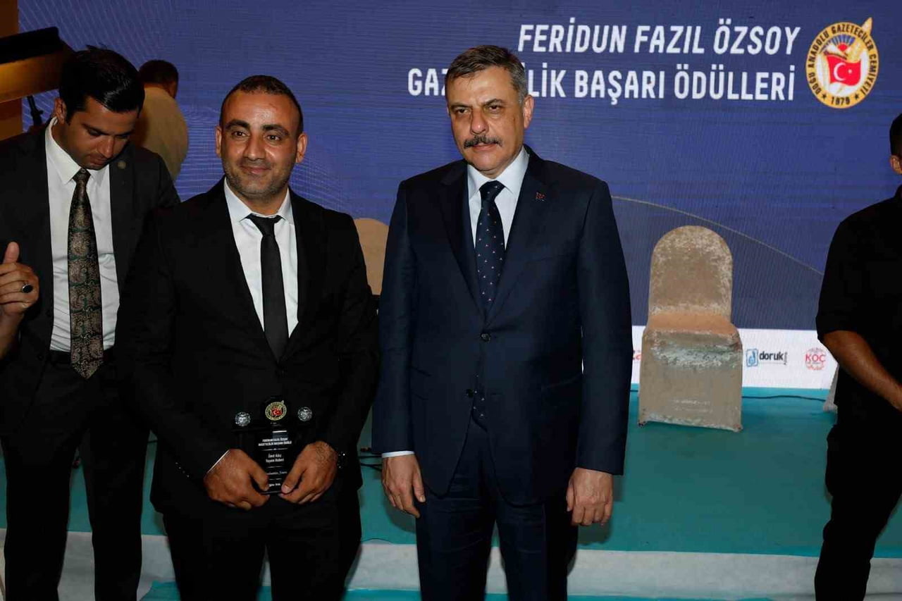 DOĞU ANADOLU GAZETECİLER CEMİYETİ'NİN DÜZENLEDİĞİ GAZETECİLİK BAŞARI ÖDÜLÜ YARIŞMASI'NDA İHA IĞDIR...