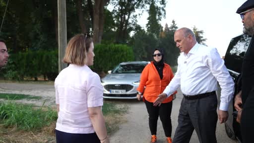 Düzce’de ilk kez yetişen siyez buğdayının hasadı yapıldı