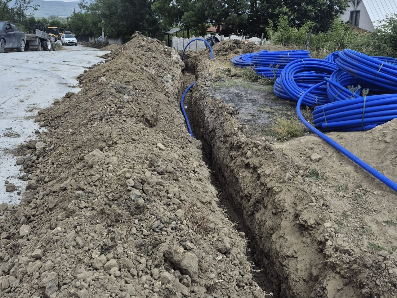 DÜZCE İL ÖZEL İDARESİ EKİPLERİNCE KÖYLERDE SU HATLARINDA İSALE ÇALIŞMALARI ARALIKSIZ...