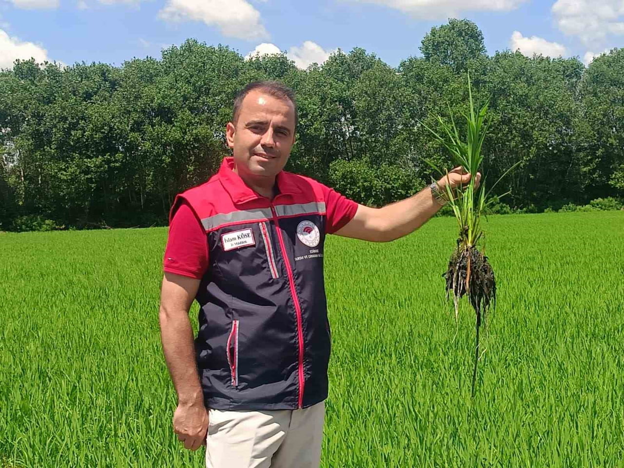 EDİRNE İL TARIM VE ORMAN MÜDÜRÜ İSLAM KÖSE, BU YIL SU KAYNAKLARINDAKİ ARTIŞIN ÜRETİME DOĞRUDAN...