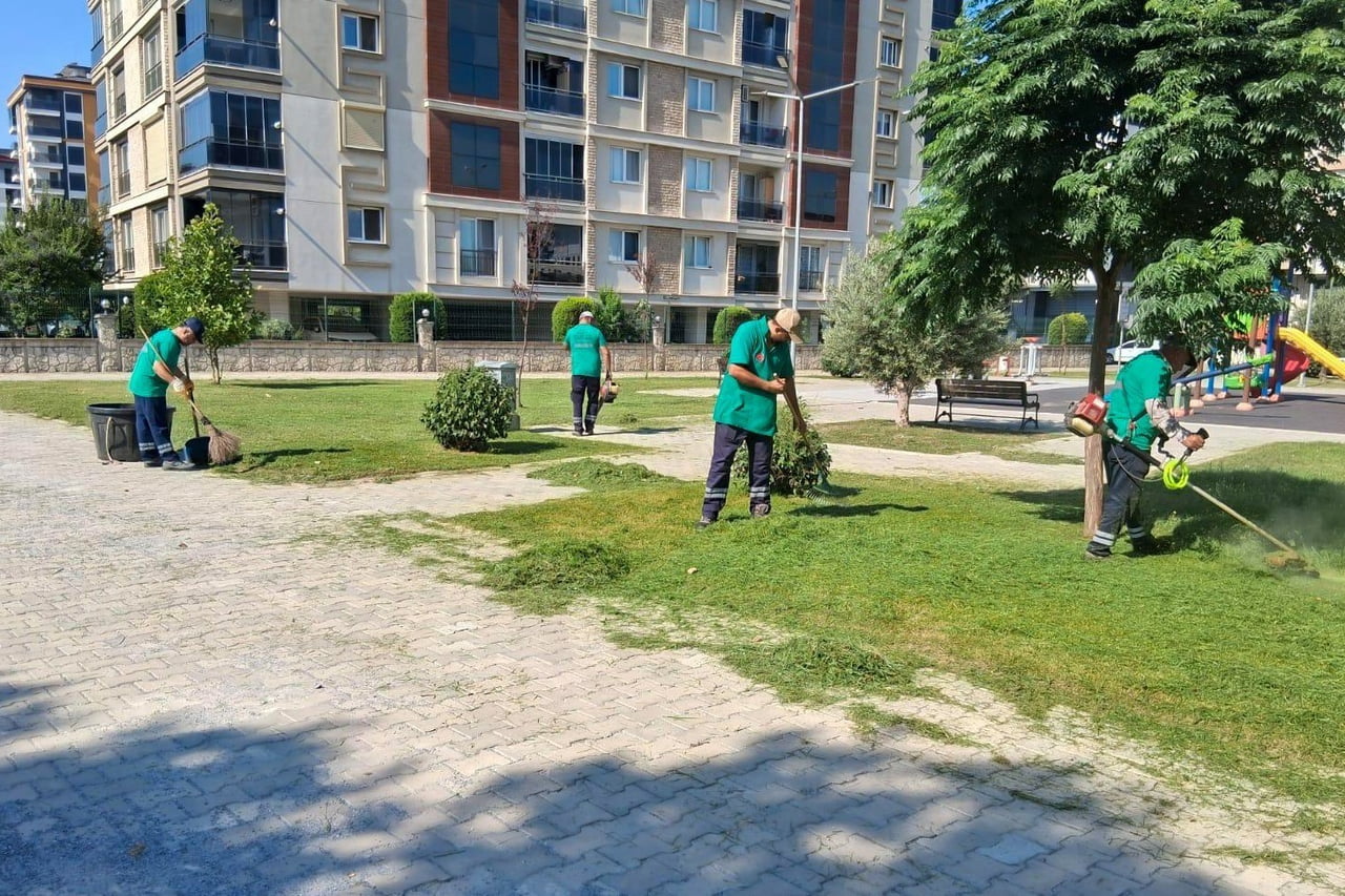 EFELER BELEDİYESİ PARK VE BAHÇELER MÜDÜRLÜĞÜ EKİPLERİ, İLÇE GENELİNDEKİ PARKLAR, YEŞİL ALANLAR VE...