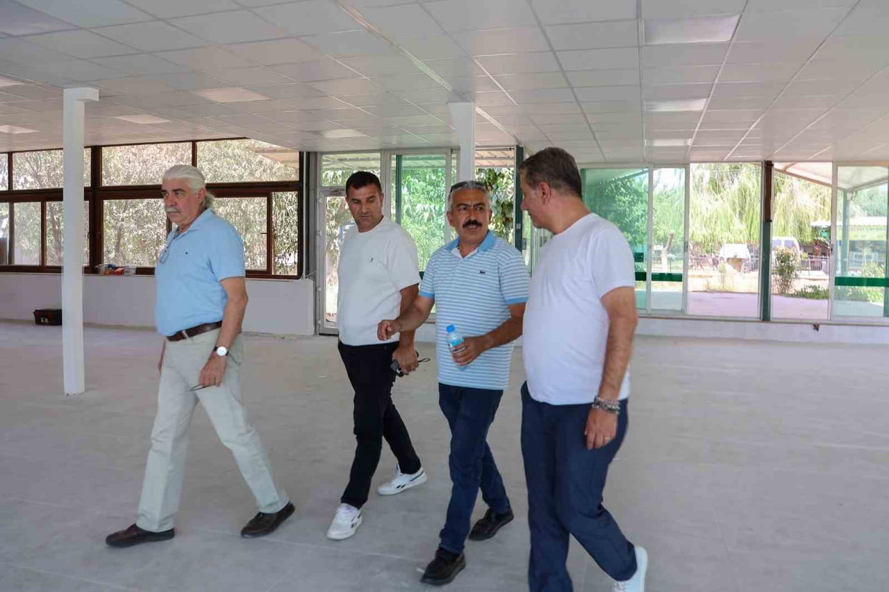 EFELER BELEDİYESİ SOSYAL TESİSLERİNDE ÇALIŞMALAR SÜRÜYOR