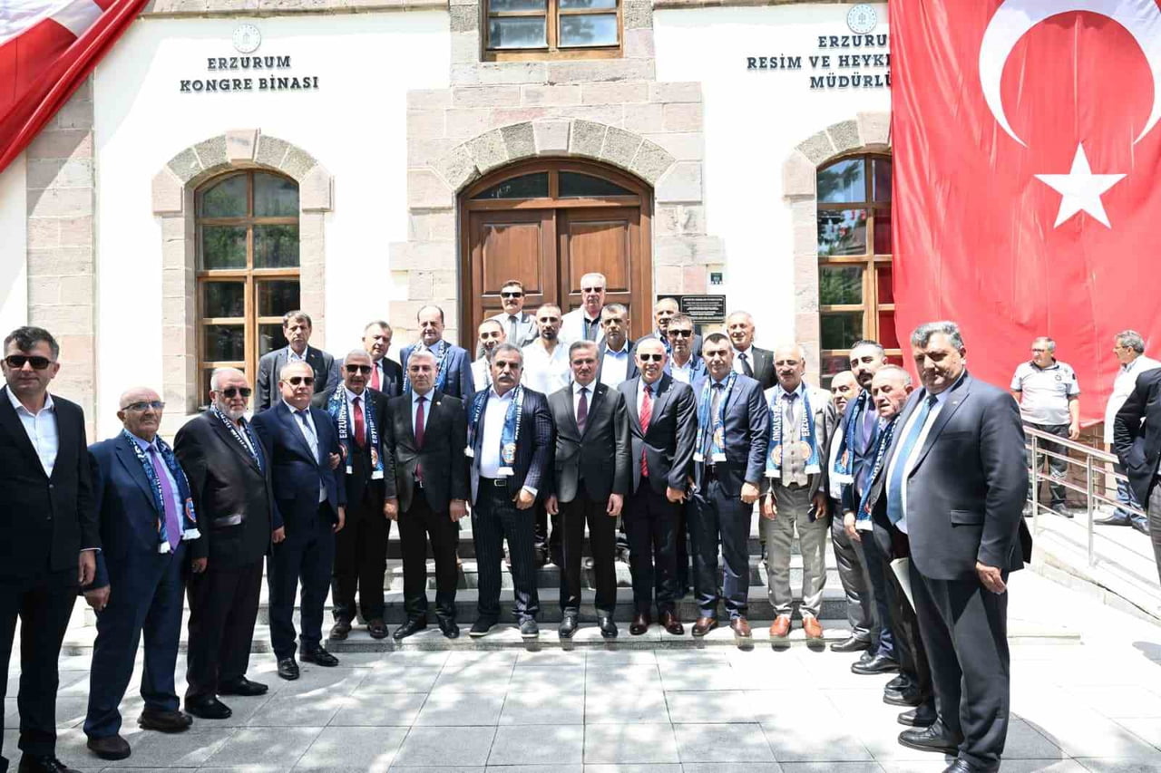 EGE BÖLGESİ ERZURUM DERNEKLER BİRLİĞİ FEDERASYONU, 45 KİŞİLİK HEYETLE İZMİR’DEN ERZURUM’A ZİYARET...