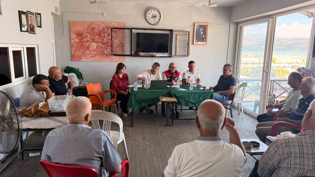 EĞİRDİR GÖLÜ'NDE SU ÜRÜNLERİ AVCILIĞININ SÜRDÜRÜLEBİLİRLİĞİNİ SAĞLAMAK AMACIYLA DÜZENLENEN...
