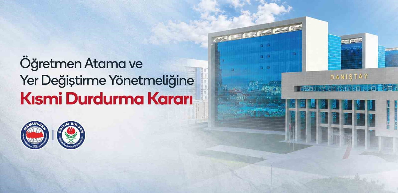 EĞİTİM-BİR-SEN, OCAK AYINDA YÜRÜRLÜĞE GİREN ÖĞRETMEN VE ATAMA YER DEĞİŞTİRME YÖNETMELİĞİ’NE KARŞI...