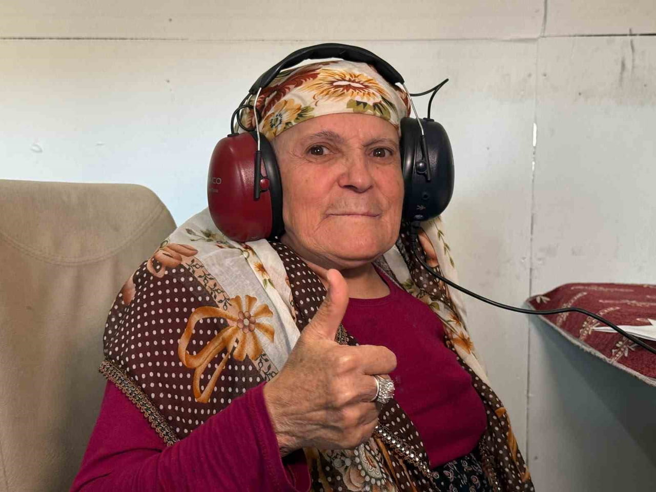 EĞRİÖZ MAHALLESİ’NDE İKAMET EDEN VE TEST YAPILAN 65 YAŞINDAKİ FATMA BECERİR,