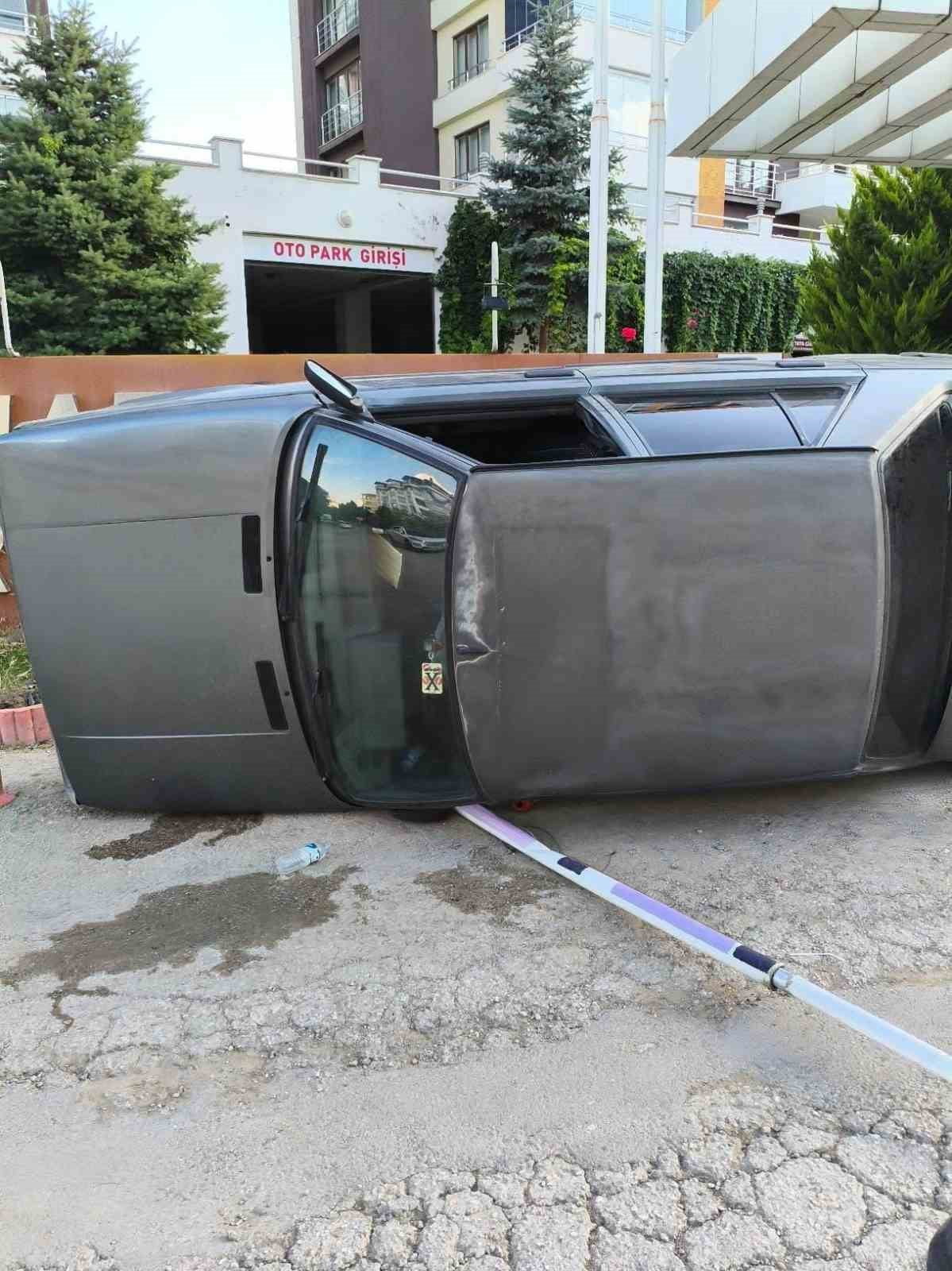 ELAZIĞ’DA MEYDANA GELEN TRAFİK KAZASINDA, 1 KİŞİ YARALANDI