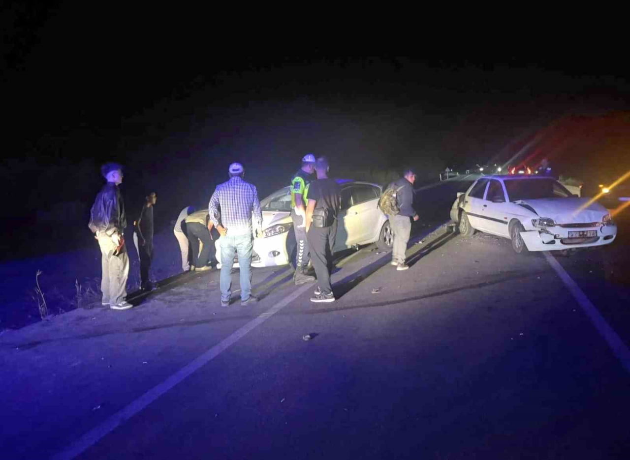 EMET’TE KOYUN SÜRÜSÜ ZİNCİRLEME KAZAYA NEDEN OLDU: BİRİ ÇOCUK 3 YARALI, 6 KOYUN TELEF