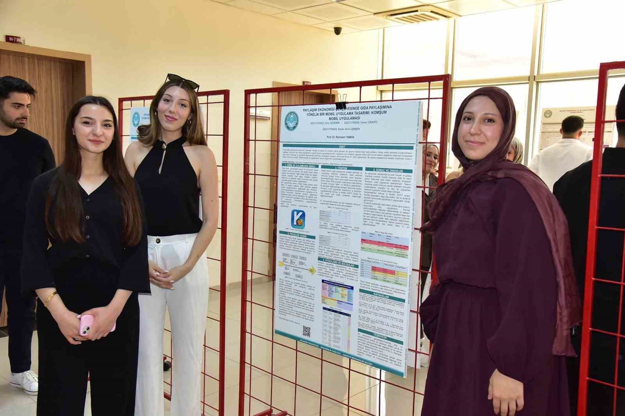 ENDÜSTRİ MÜHENDİSLİĞİ ÖĞRENCİLERİ PROJELERİNİ SUNDU