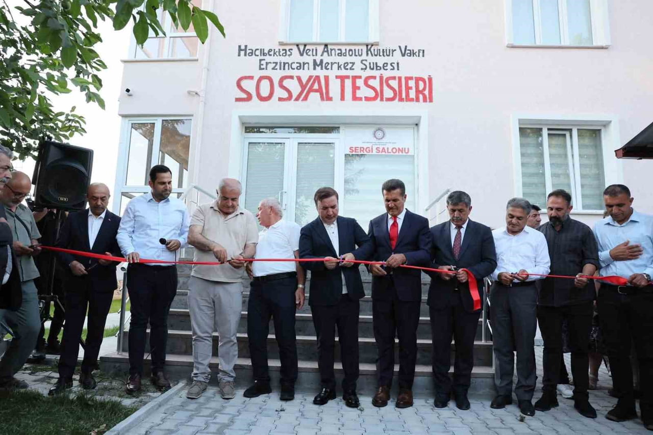 ERZİNCAN'DA HACI BEKTAŞ VELİ ANADOLU KÜLTÜR VAKFI ERZİNCAN ŞUBESİ'NE AİT SOSYAL TESİS DÜZENLENEN...
