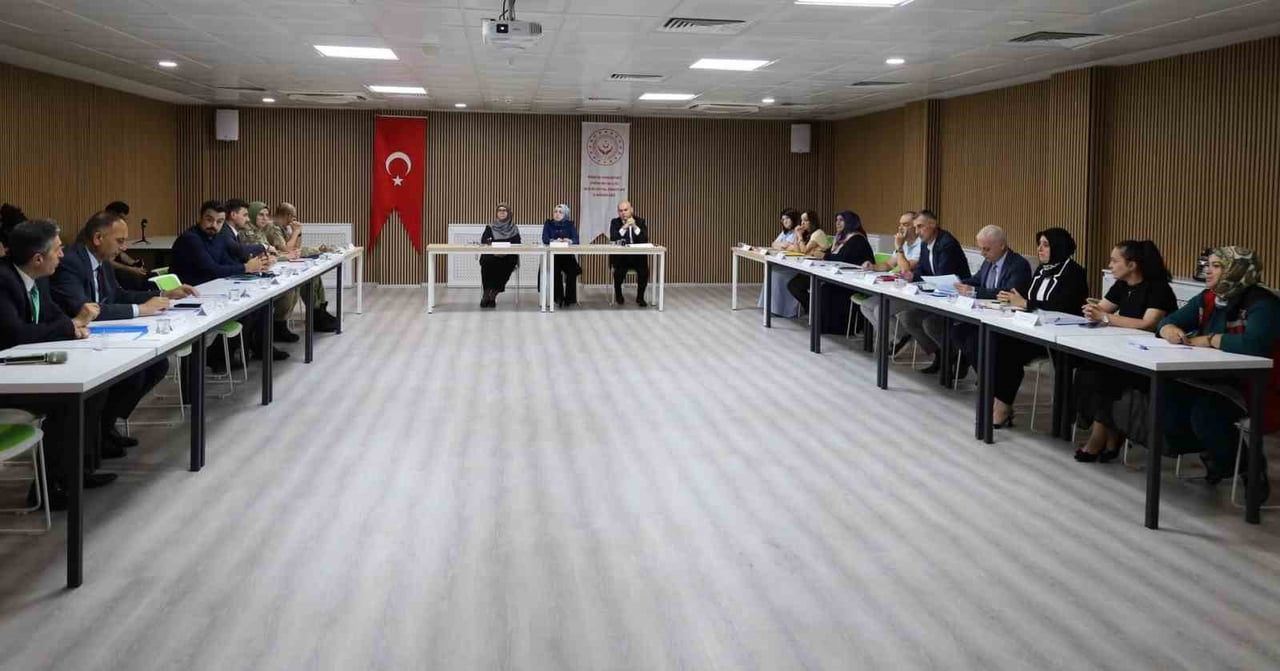 ERZİNCAN'DA KADINA YÖNELİK ŞİDDETLE MÜCADELE TOPLANTISI YAPILDI