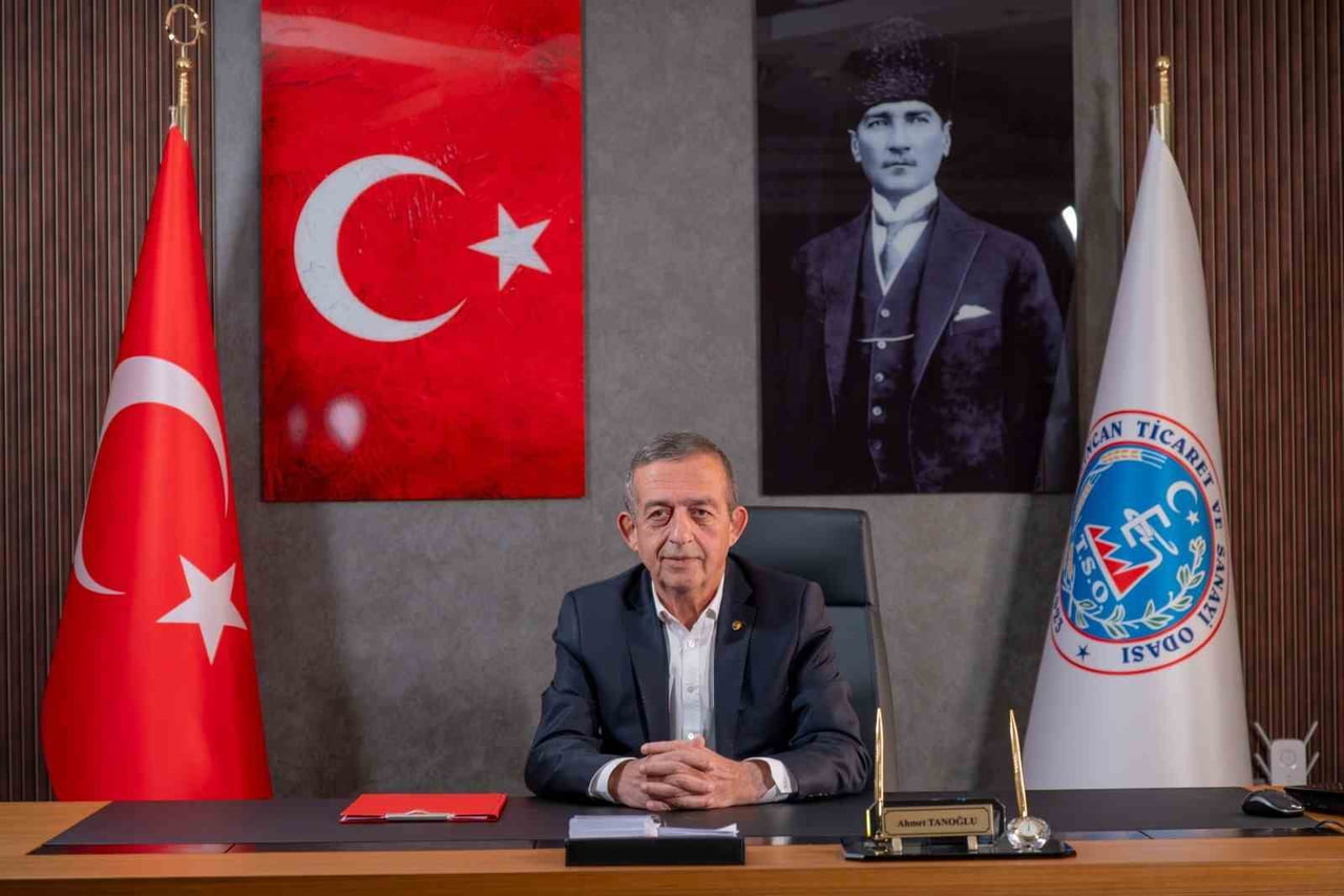 ERZİNCAN TİCARET VE SANAYİ ODASI YÖNETİM KURULU BAŞKANI AHMET TANOĞLU