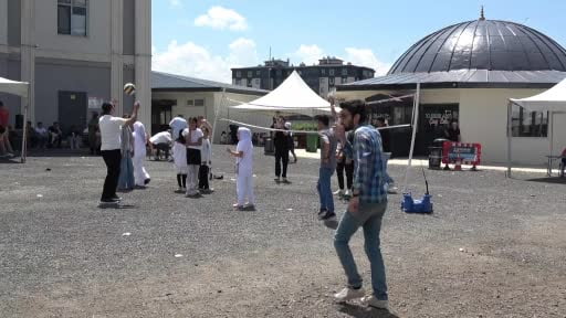 Erzurum'da 3 bin kız öğrenci camide buluştu