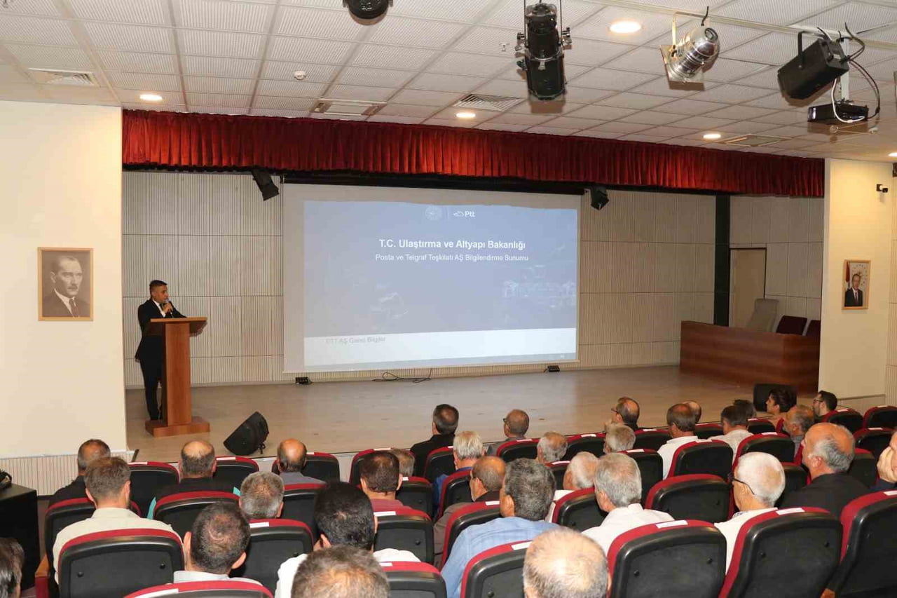 ERZURUM PTT BÖLGE MÜDÜRLÜĞÜ TARAFINDAN, OLTU'DA MUHTAR VE ESNAFA YÖNELİK PTT AVM E-TİCARET...