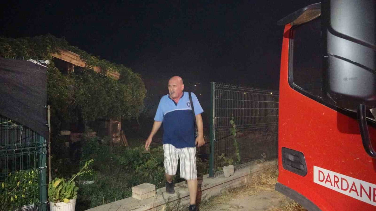 ESENLER MAHALLESİ'NDE HOBİ BAHÇELERİNİN ARKASINDAKİ TARIM ARAZİSİNDE SAAT 21.00 SIRALARINDA HENÜZ...