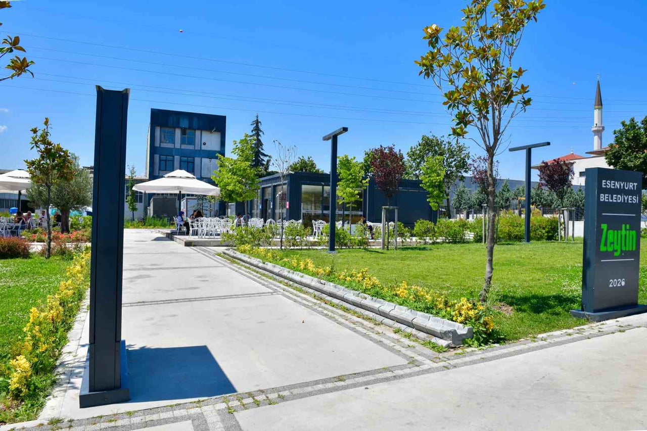 ESENYURT BELEDİYESİNCE MİMAR SİNAN MİLLET BAHÇESİ İÇERİSİNDE HİZMETE KAZANDIRILAN ZEYTİN SOSYAL...