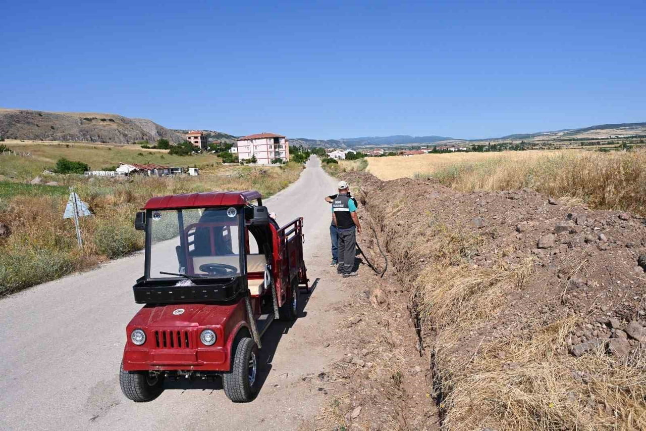 ESKİŞEHİR İNÖNÜ BELEDİYESİ, İLÇEDE YAPIMI TAMAMLANAN 128 KONUTLUK TOKİ YERLEŞİM ALANINA MARTLI...