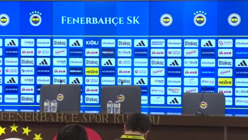 Fenerbahçe Teknik Direktörü İsmail Kartal, tur için endişelenmediğini belirterek, "Takıma ve...