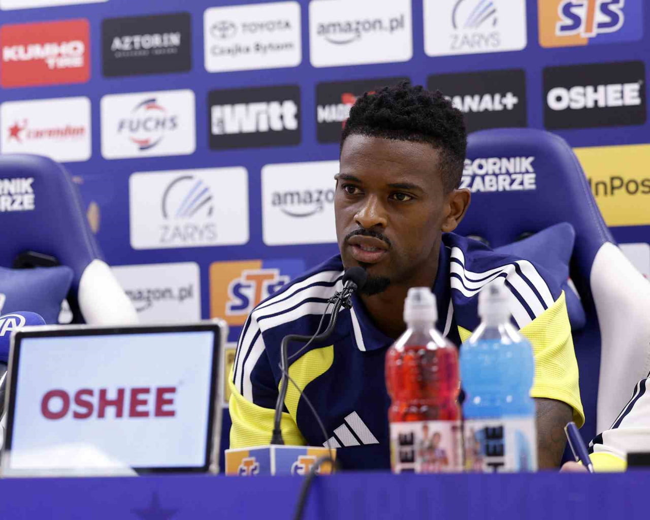 FENERBAHÇELİ FUTBOLCU NELSON SEMEDO, UEFA ŞAMPİYONLAR LİGİ 2. ELEME TURU RÖVANŞ MAÇINDA GORNİK...