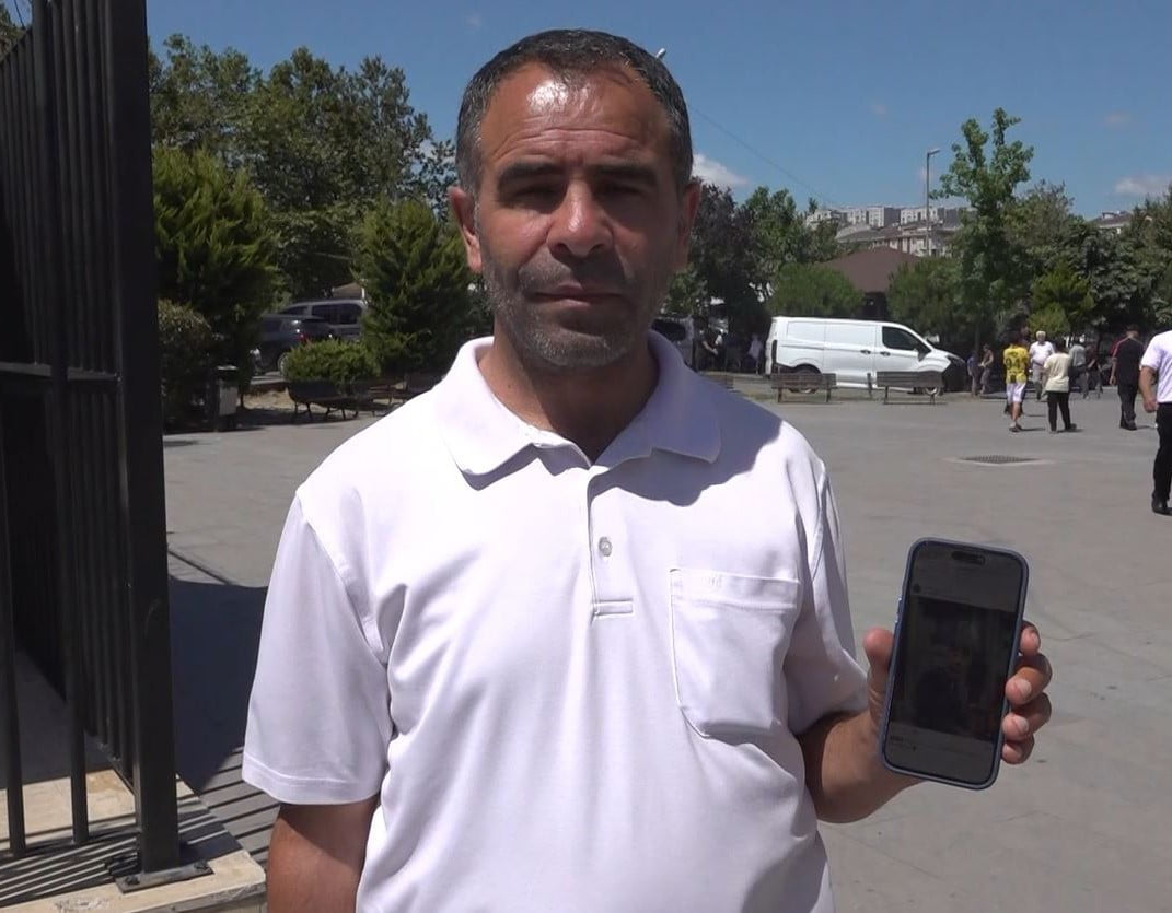 FERHAT AÇIK'IN KUZENİ DİNÇER GÖK KONUŞMA YAPTI.
