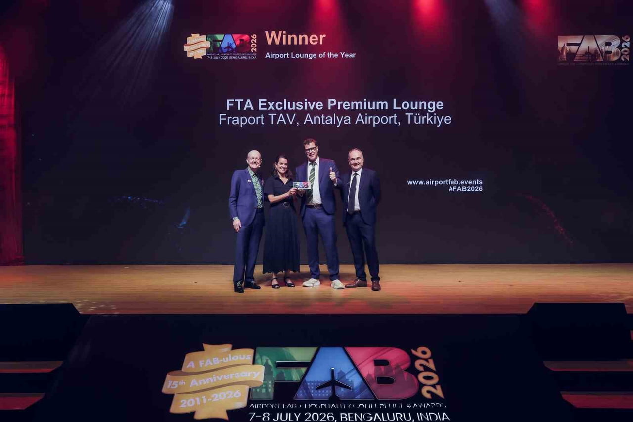 FTA EXCLUSİVE PREMİUM LOUNGE, "YILIN HAVALİMANI ÖZEL YOLCU SALONU" ÖDÜLÜNÜ ALIRKEN, TASTE OF...