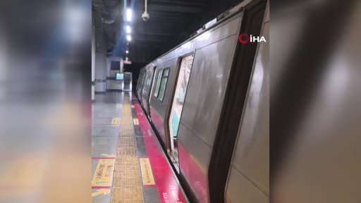 Gayrettepe metro istasyonunda intihar girişimi